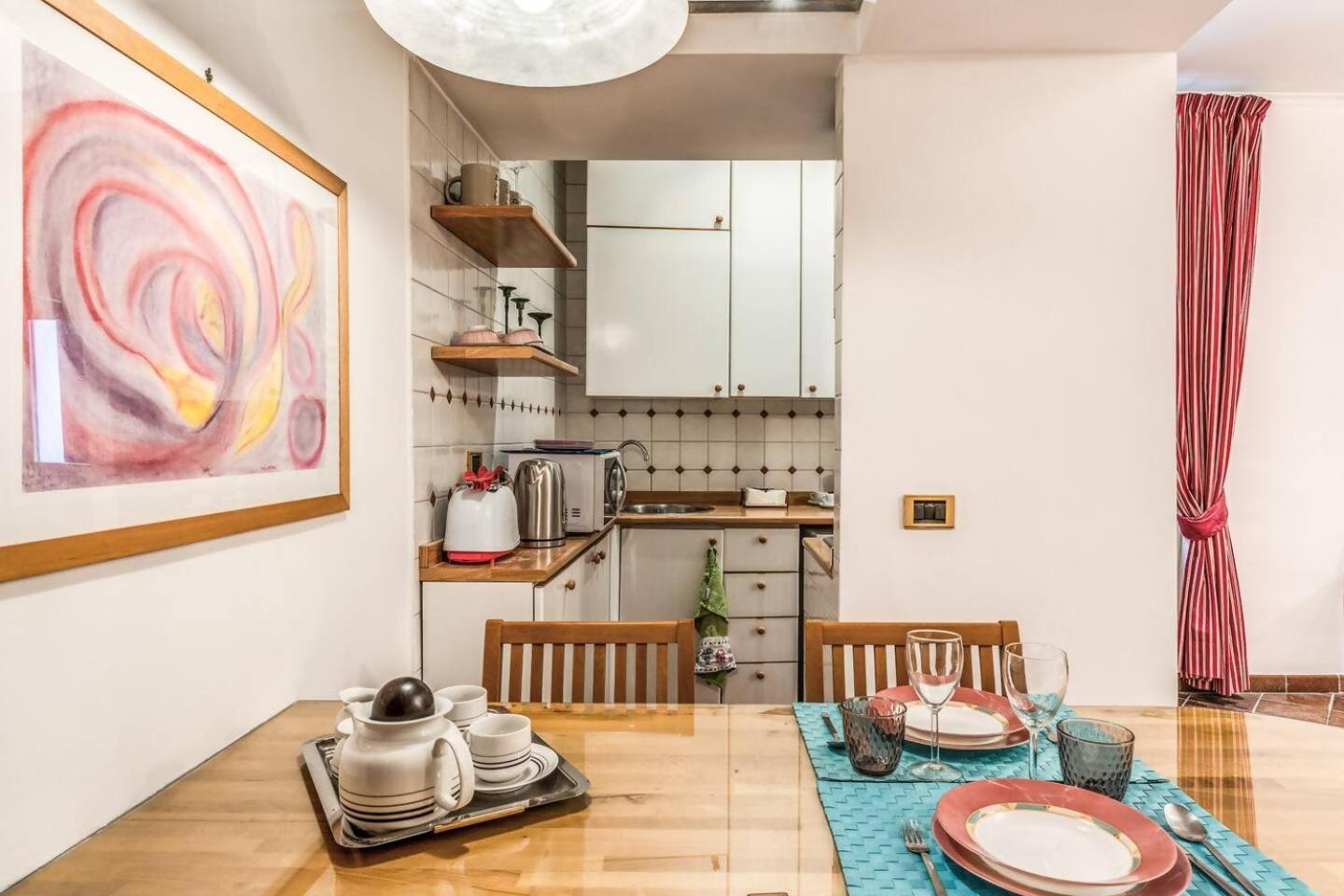 Ferienwohnung Cozy Flat In Trevi Fountain Rom Exterior foto